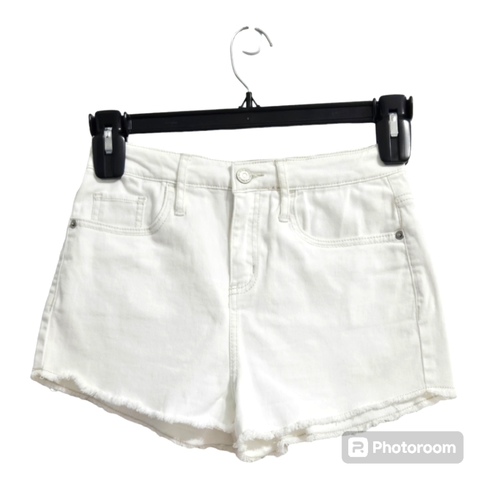 Wild FableWhite Denim High Rise Shorts Size US 2